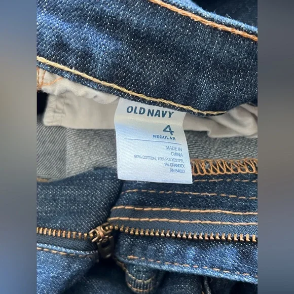 Womens OLD NAVY SIZE 4 DIVA JEANS (c) - Picture 5 of 6